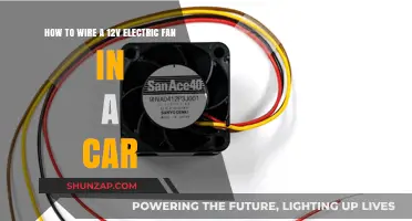 Wiring a 12V Electric Fan in Your Car: A Step-by-Step Guide