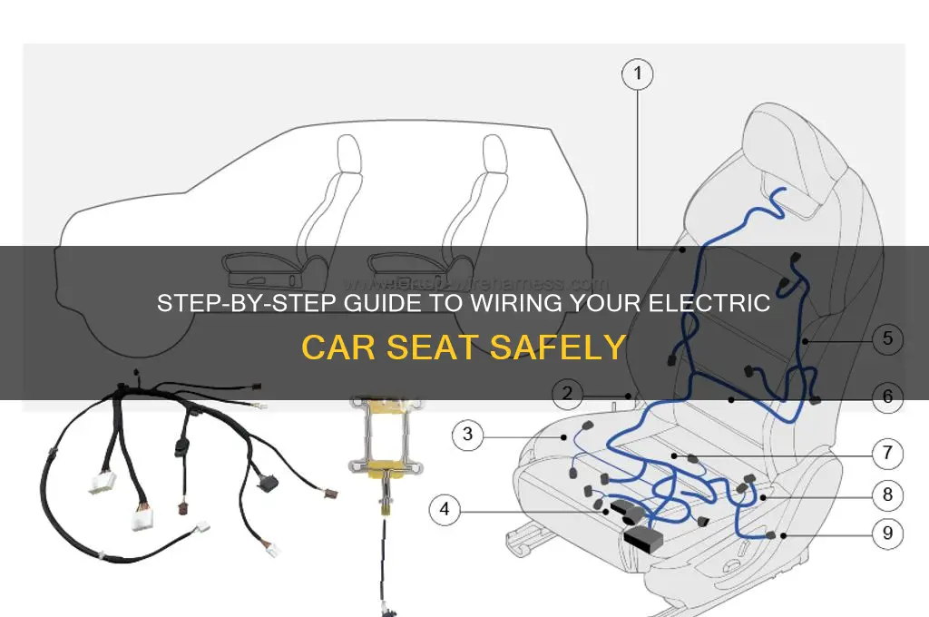 how to wire electric car seat