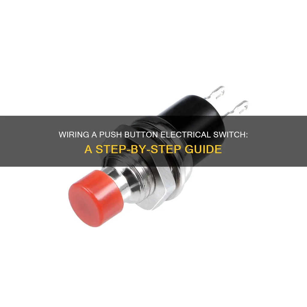 how to wiring push button electrical switch