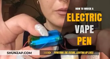 Destroying Your E-Cig: A Step-by-Step Guide