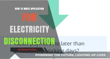Electricity Disconnection: Writing an Effective Application