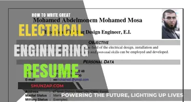 Crafting an Electrifying Engineering Resume