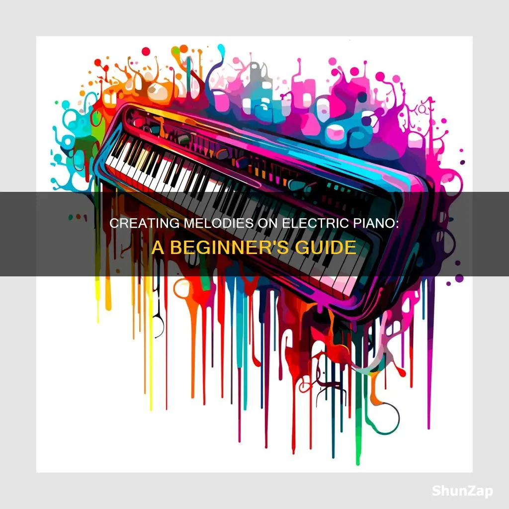 how to write melody on electric piano