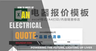 Writing Electrical Quotes: A Guide to Success
