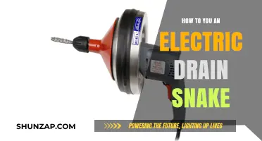 Using an Electric Drain Snake: A Step-by-Step Guide