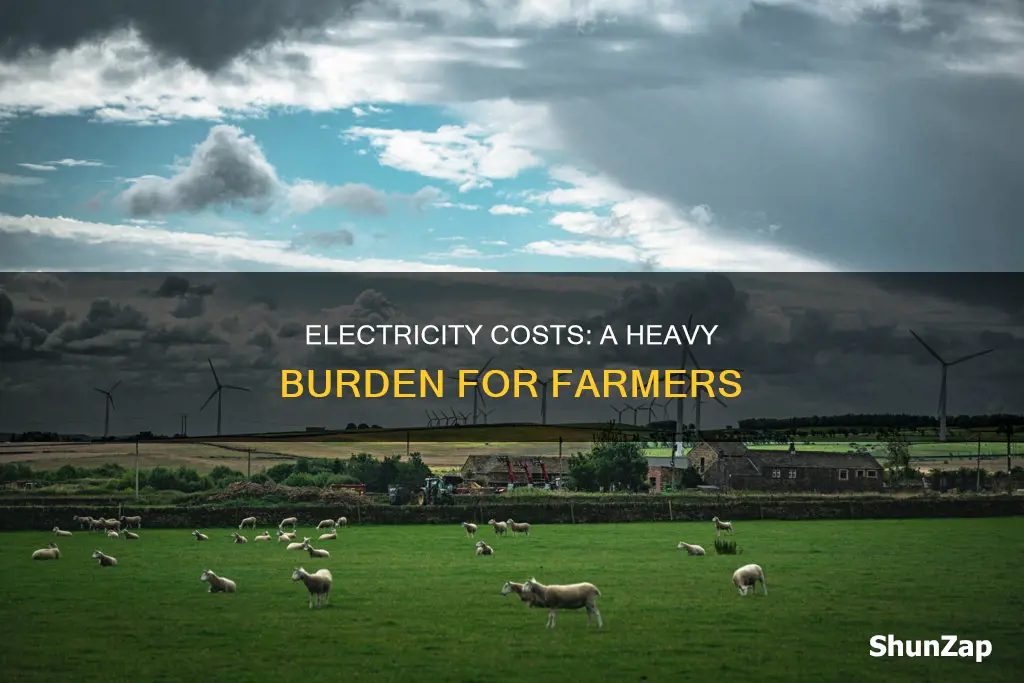 how uch do farms pay for electricity