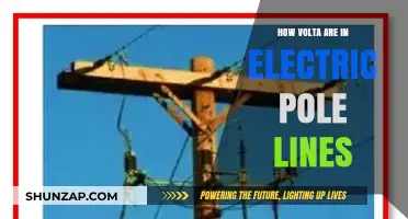 Electric Pole Lines: Counting the Voltas