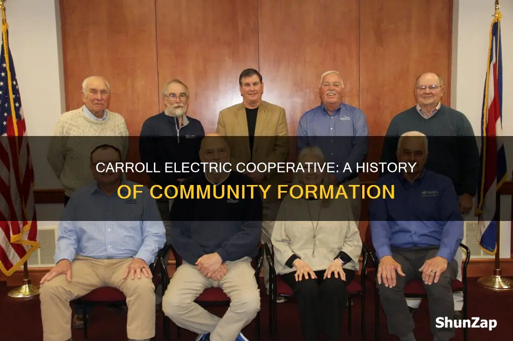 how was carroll electric cooperative corporation formed