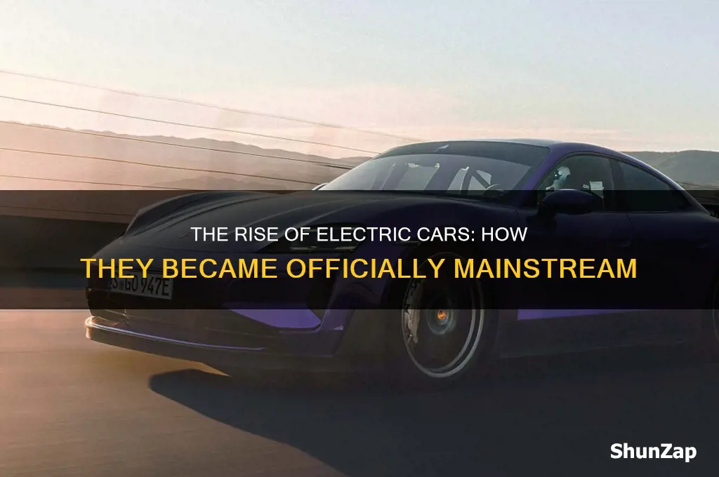 how was the electric car become official