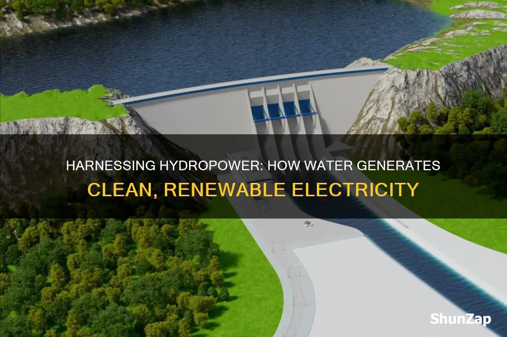 how watwr is used to create electricity