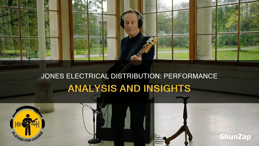 how well is jones electrical distribution performing