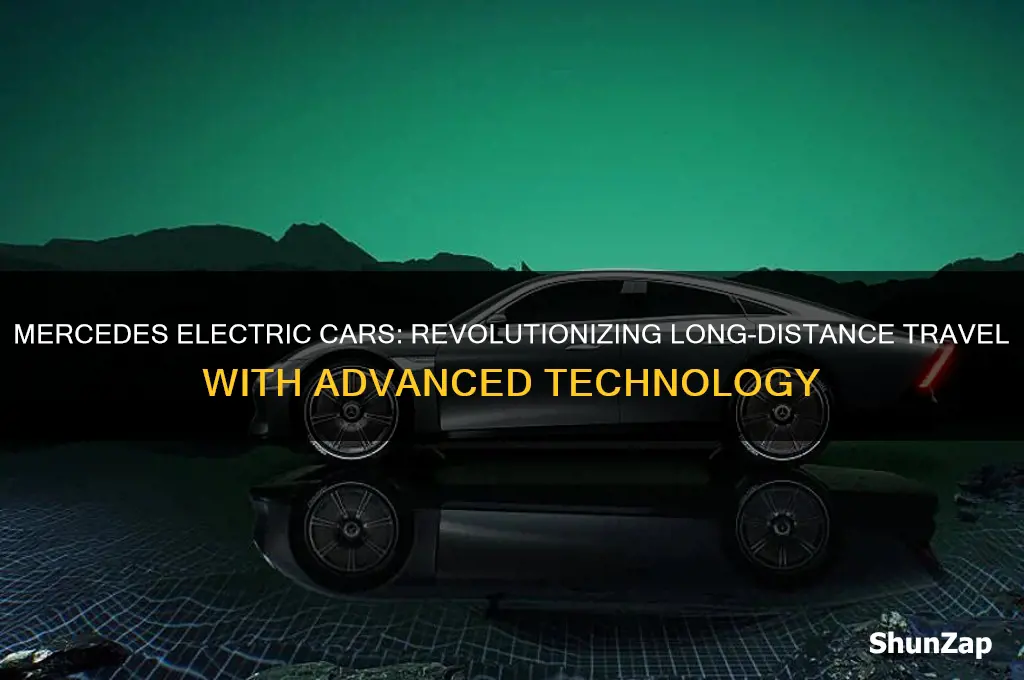 how will electric cars from mercedes go long distance