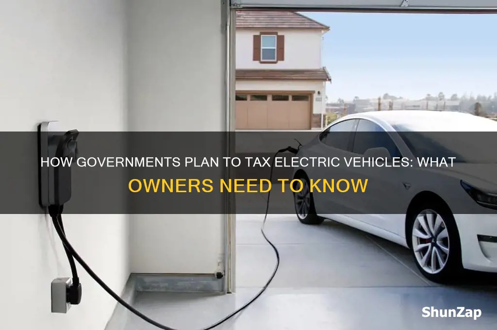 how will government tax electric cars