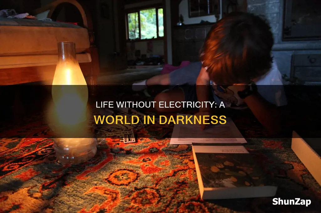 how would the world be without electricity