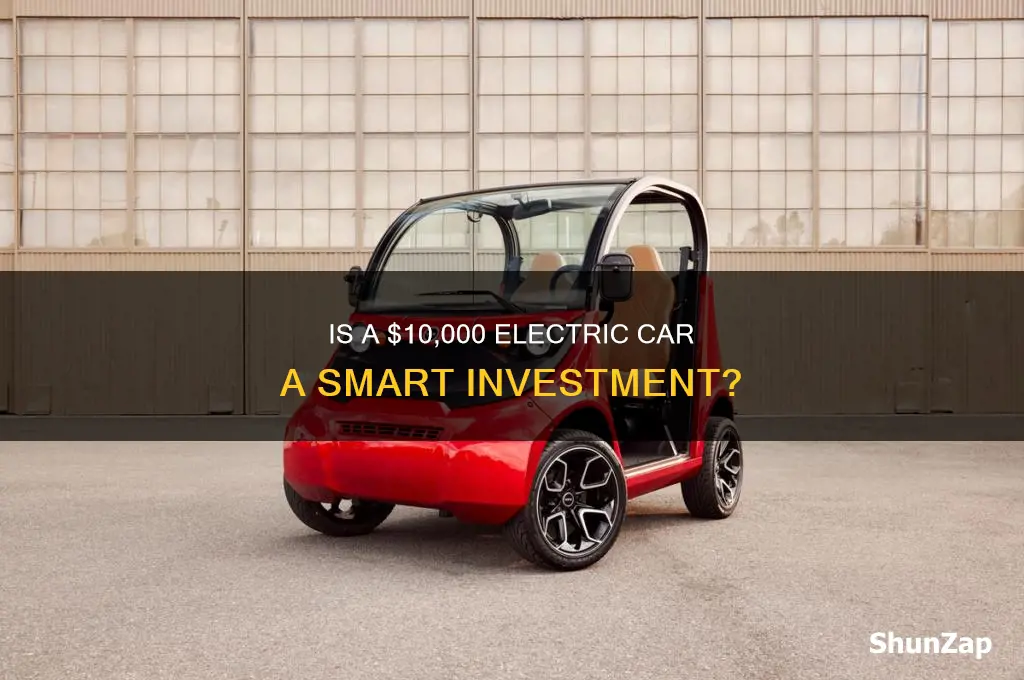 is 10k for a electric cars good