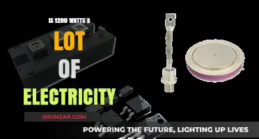 How Much Electricity Does 1200 Watts Really Use?