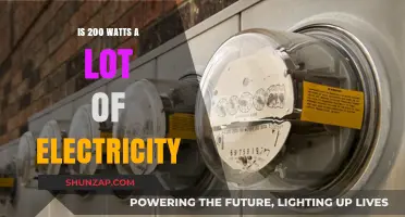 How Much Power Does 200 Watts Provide?