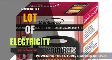 Understanding Electricity Consumption: 2000 Watts Usage Explained