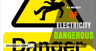 High-Voltage Hazards: 3,000 Volts and Your Safety