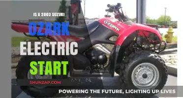 Electric Start: 2003 Suzuki Ozark's Secret Superpower