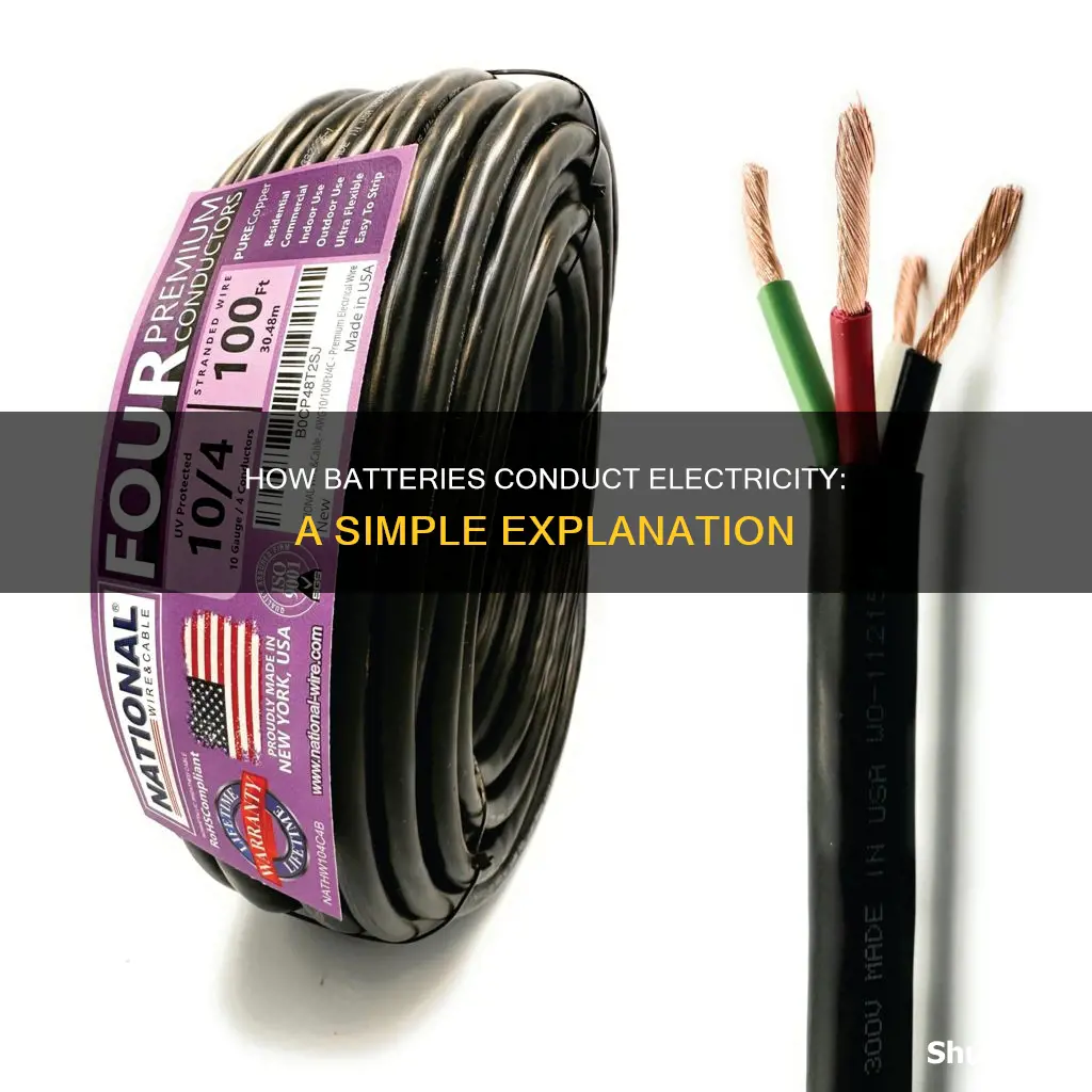 is a battery a conductor of electricity