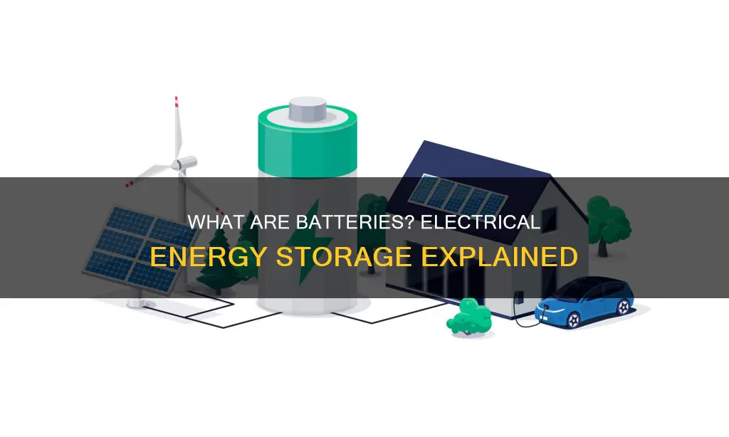 is a battery a form of electricity