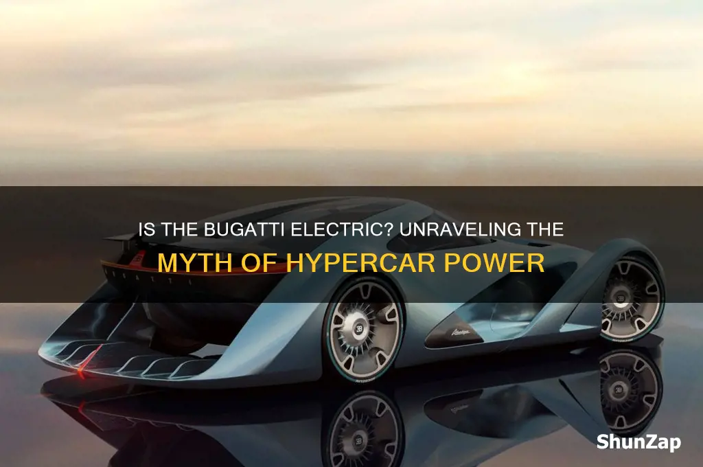 is a bugatti an electric car