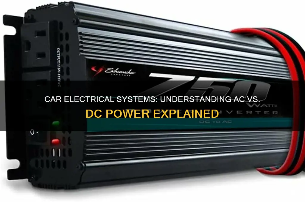 is a car electrical ac or dc