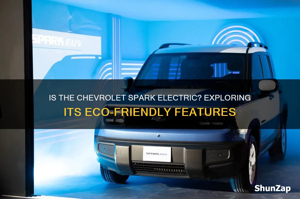 is a chevrolet spark an electric car