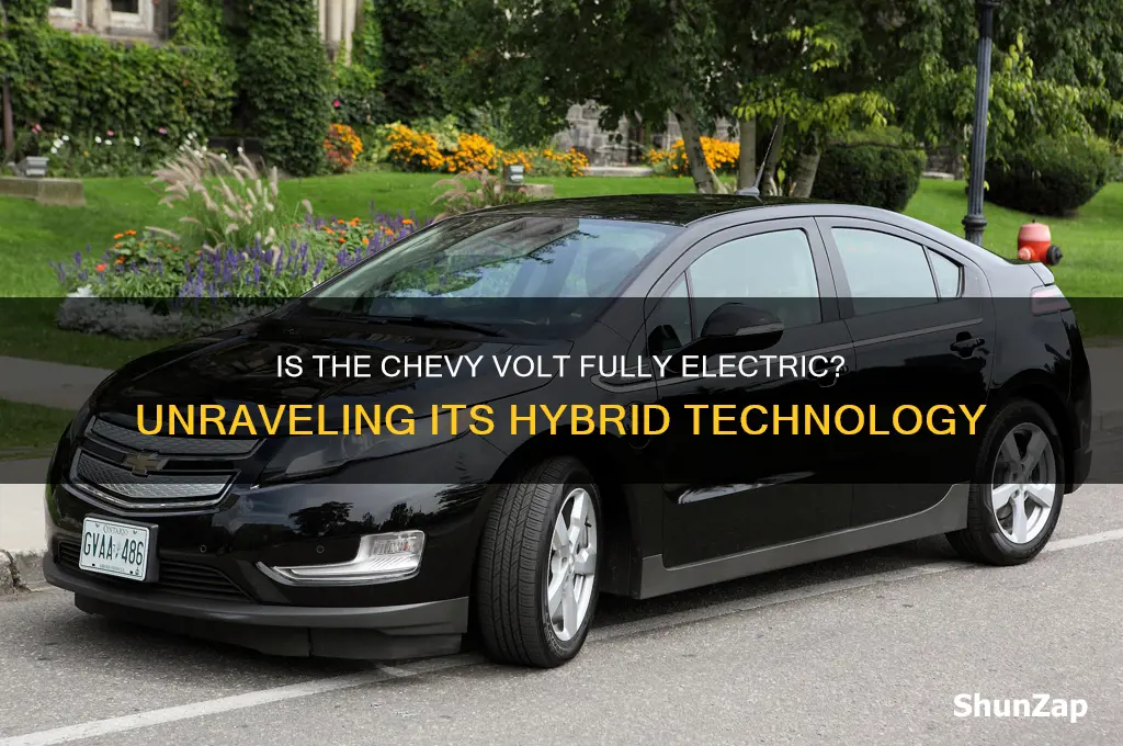 is a chevy volt all electric car