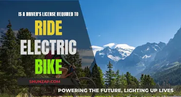 Electric Bike Riders: Do You Need a Driver's License?