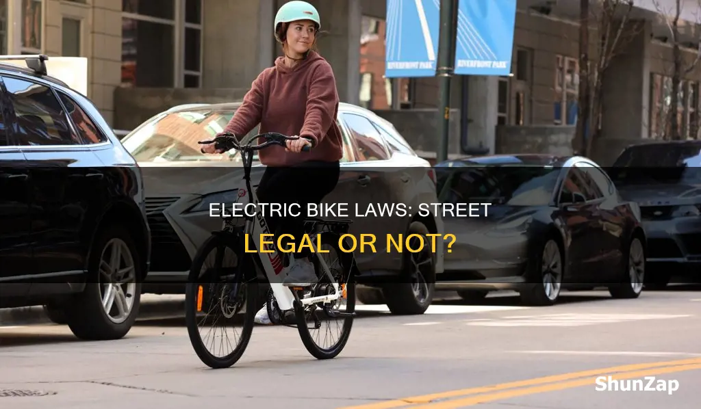 is a electric bike street legal