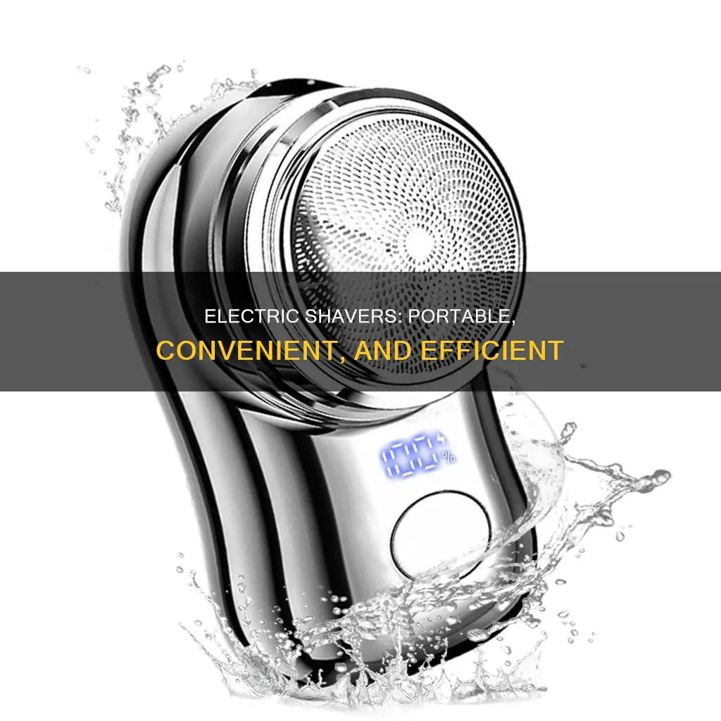 is a electric shaver aportable electronic devices