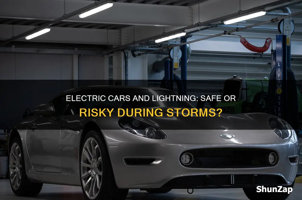 is a electrical car ok in a lightning storm