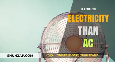 How Fans and ACs Differ in Electricity Consumption