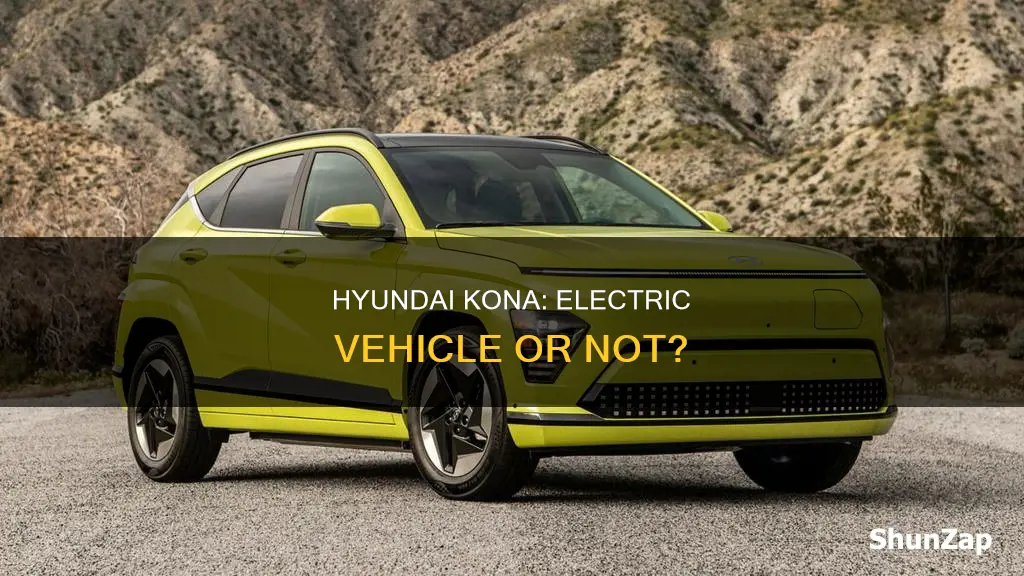 is a hyundai kona an electric vehicle