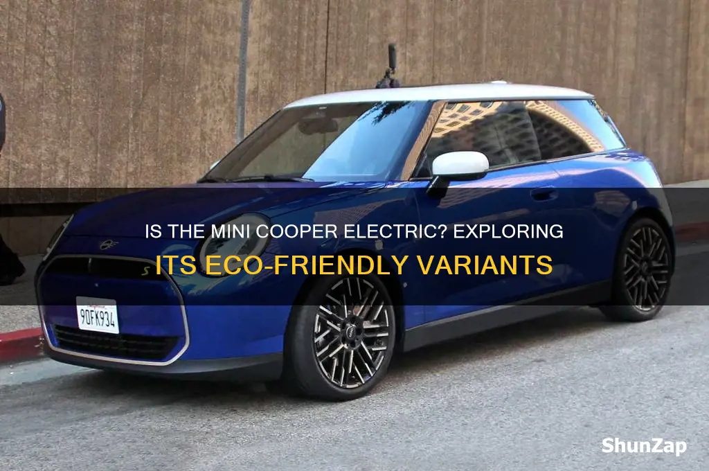 is a mini cooper an electric car