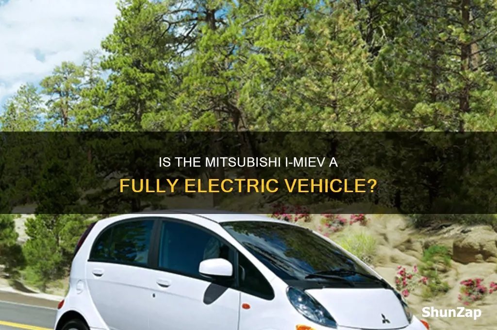 is a mitsubishi i an electric car
