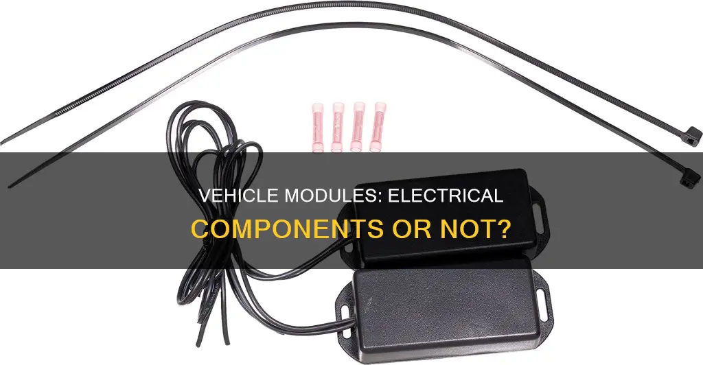 is a module on a vehicle considered electrical component