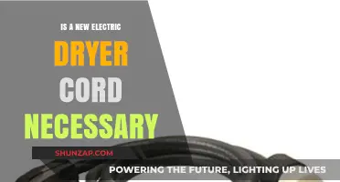 How to Know: New Dryer Cord Needed?