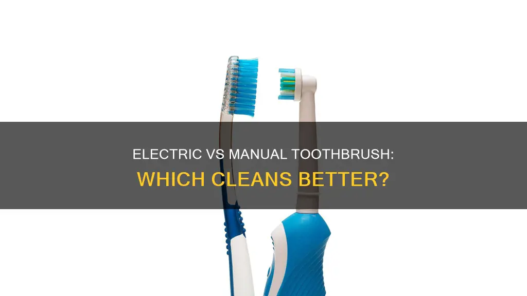 is a normal or electric toothbrush better