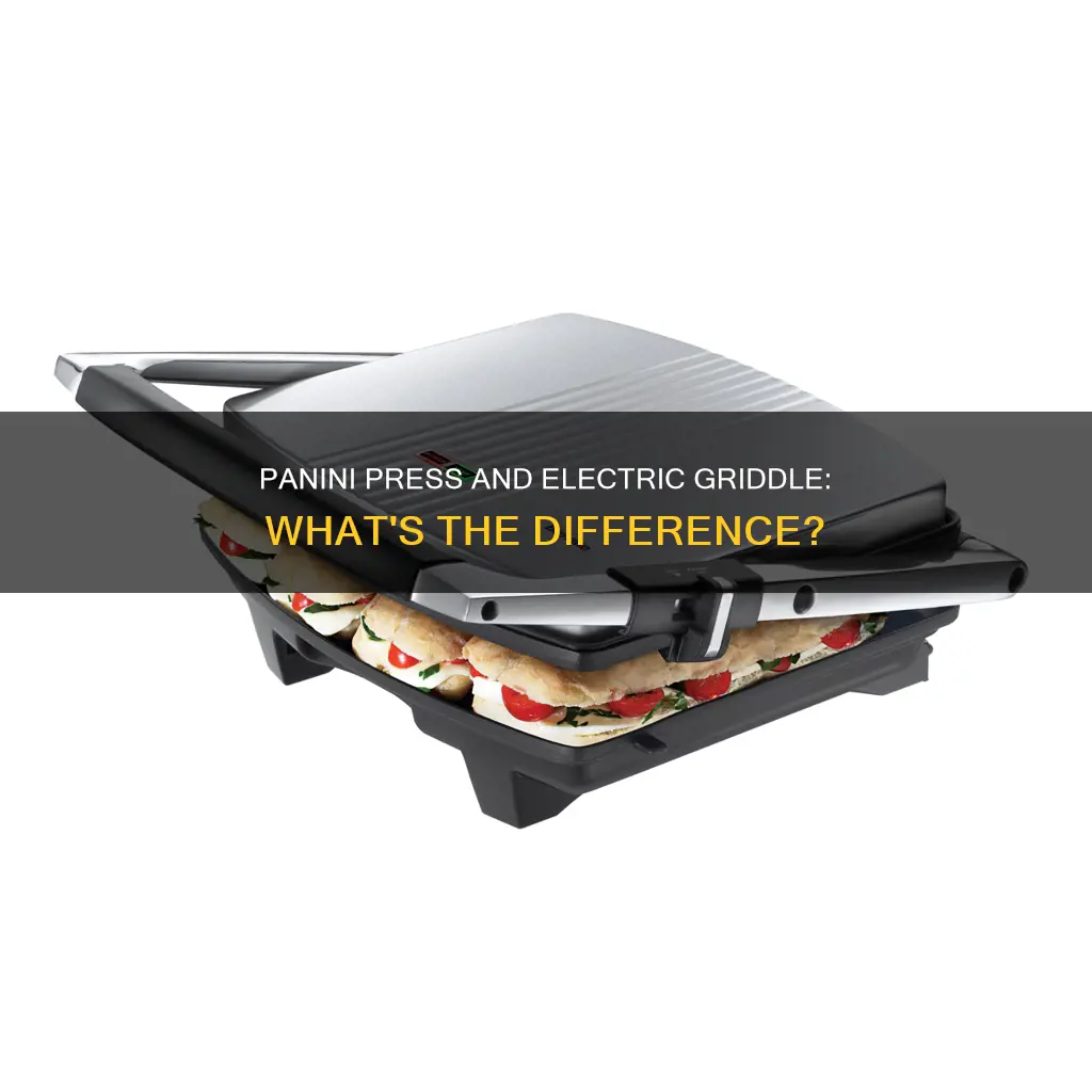 is a panini press an electric griddle