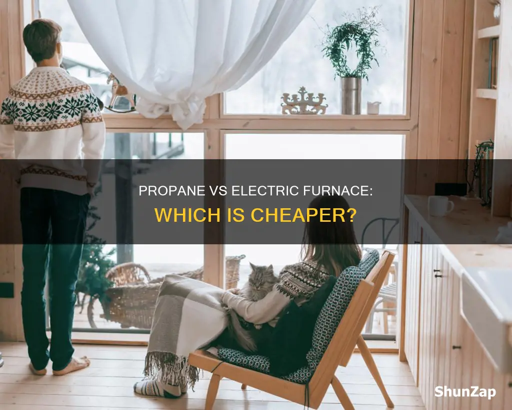 is a propane furnace cheaper than electric