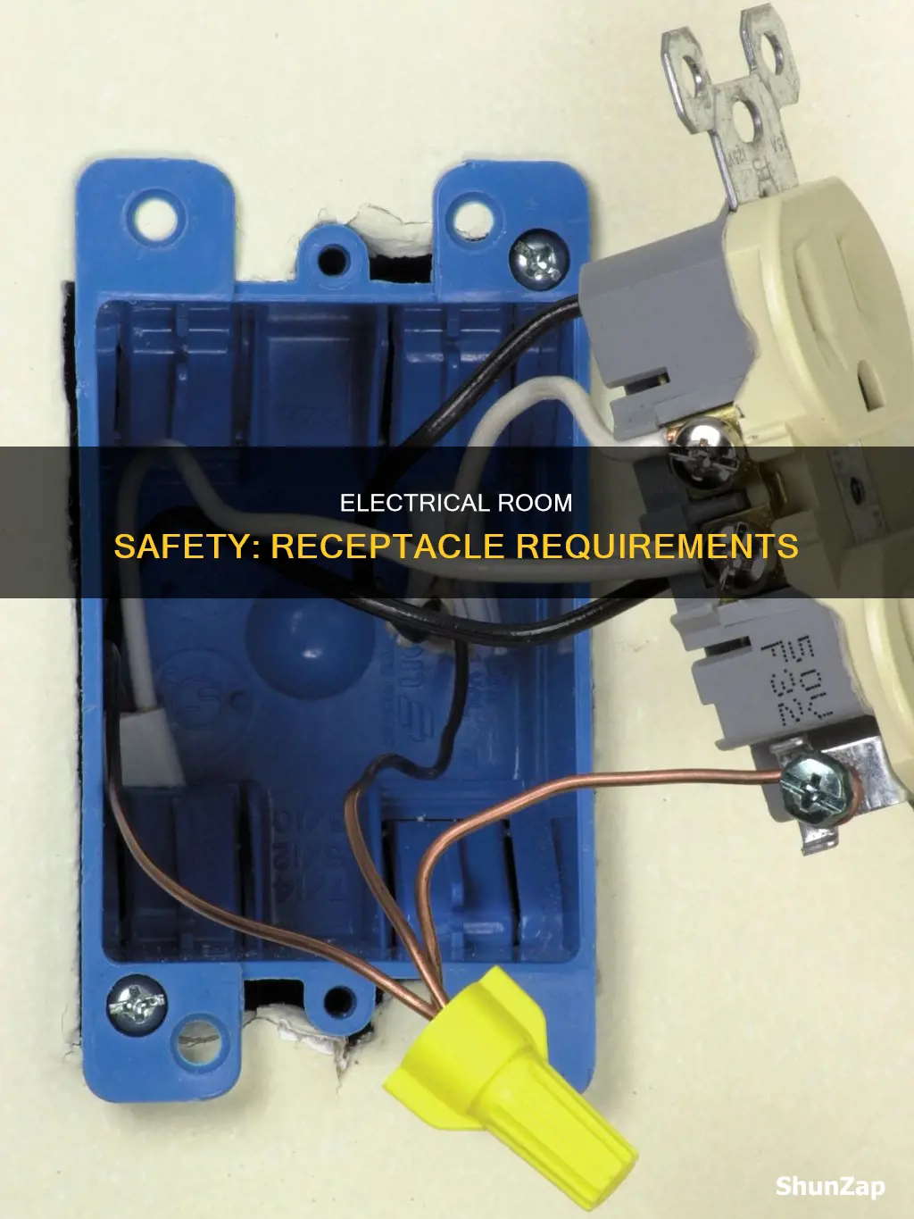 is a receptacle required in electrical room