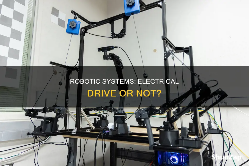 is a robot an electrical drive system