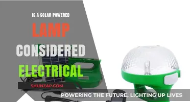 Solar Lamps: Electrical or Not?