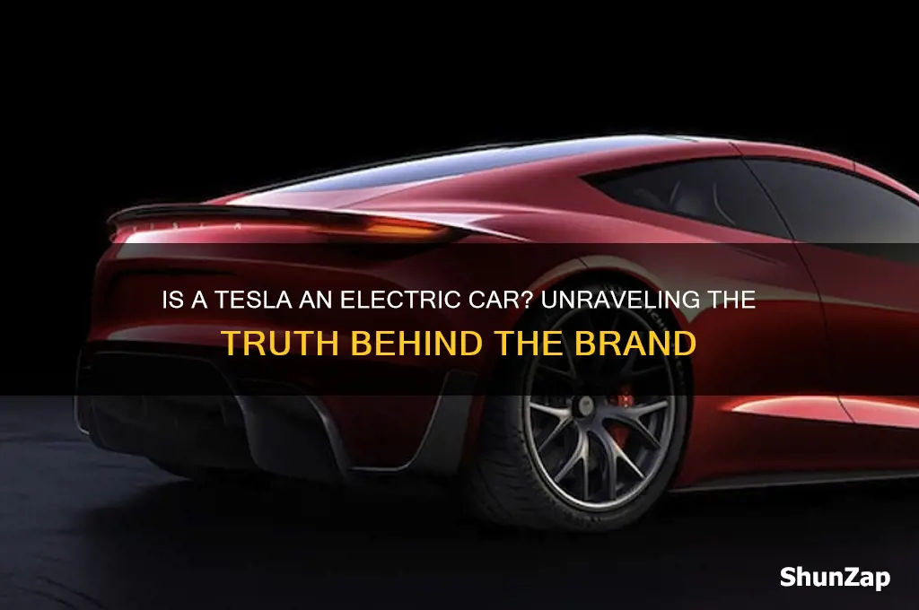 is a tesla a electric car