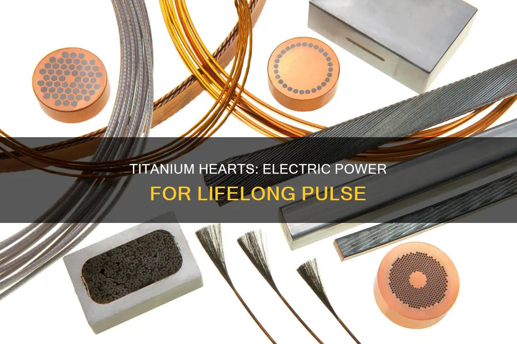 is a titanium heart powered by electricity