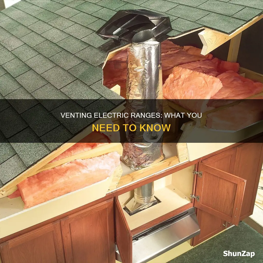 is a vent required for electric range