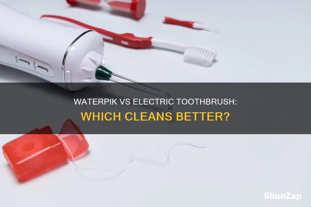is a waterpik better than electric toothbrush